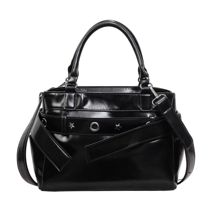Damen Schultertasche mit elegantem Detail und verstellbarem Riemen Nord Taschen