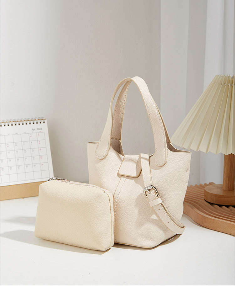 Damen Tragetasche mit abnehmbarem Kosmetiktäschchen und elegantem Design Nord Taschen