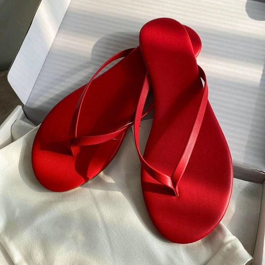 Damen Zehentrenner-Sandalen mit komfortablem Fußbett und elegantem Design