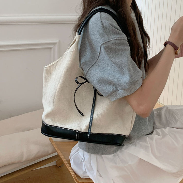 Damen Hobo-Tasche mit raffiniertem Kordelzug und hochwertiger Unterkante Nord Taschen
