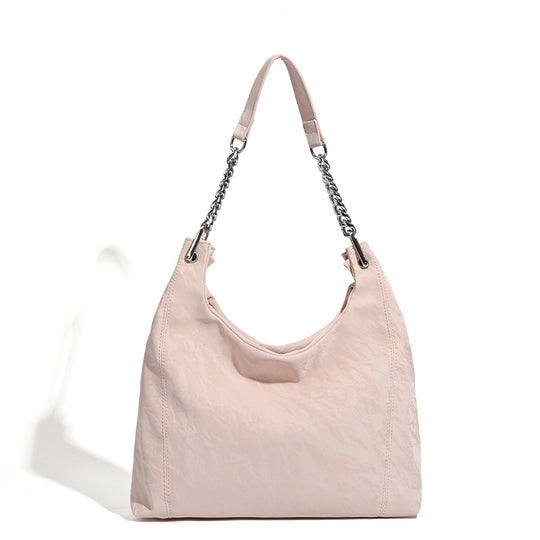 Damen Hobo-Tasche mit luxuriösem Kettenhenkel und weichem Material Nord Taschen