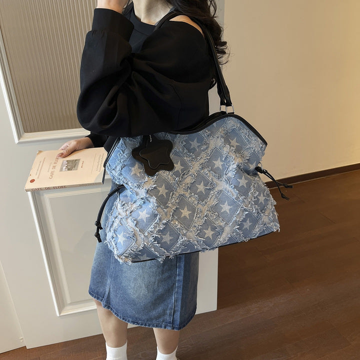 Damen Hobo-Tasche mit modischem Sternenmuster Nord Taschen