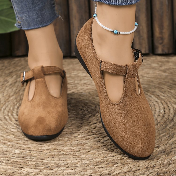 Damen elegante Wedge-Pantoletten mit überkreuzten Riemen und komfortablem Fußbett