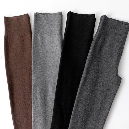 Damen Figurformende Hochtaillen Strickleggings mit Thermofinish Nord Taschen