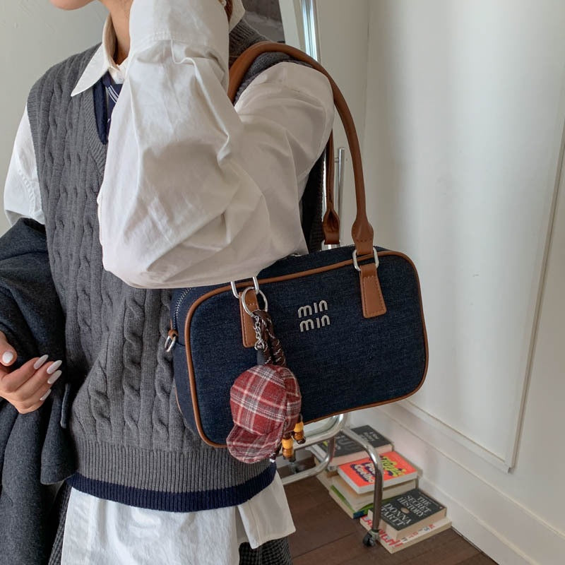 Damen Umhängetasche im eleganten Retro-Design Nord Taschen