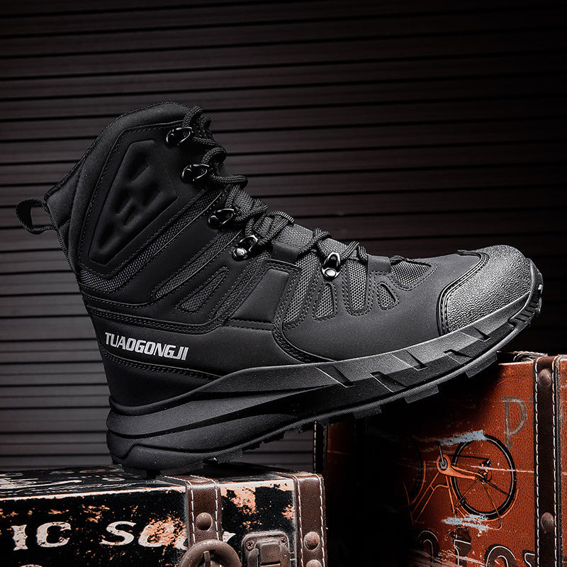 Damen Hochleistungs-Wanderstiefel mit wasserdichtem Obermaterial und rutschfester Sohle Nord Taschen