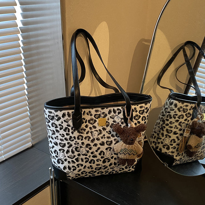 Damen Freizeit Shopper Tasche mit verspieltem Tiermotiv Nord Taschen