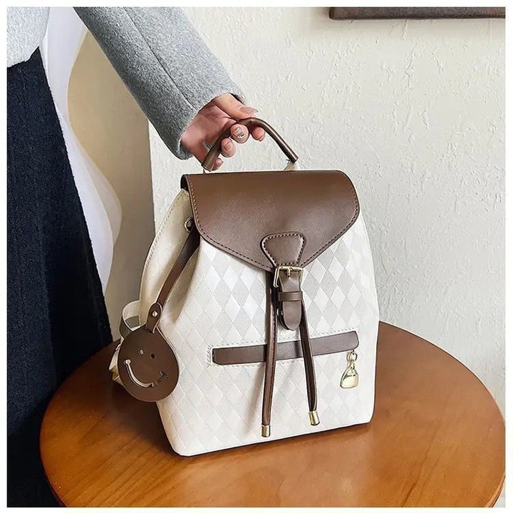 Damen elegante Rucksacktasche mit geflochtenem Design Nord Taschen