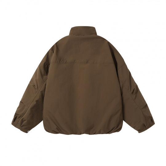 Unisex Leichter technischer Blouson mit Stehkragen, durchgehendem Reißverschluss und Tunnelzugsaum Nord Taschen