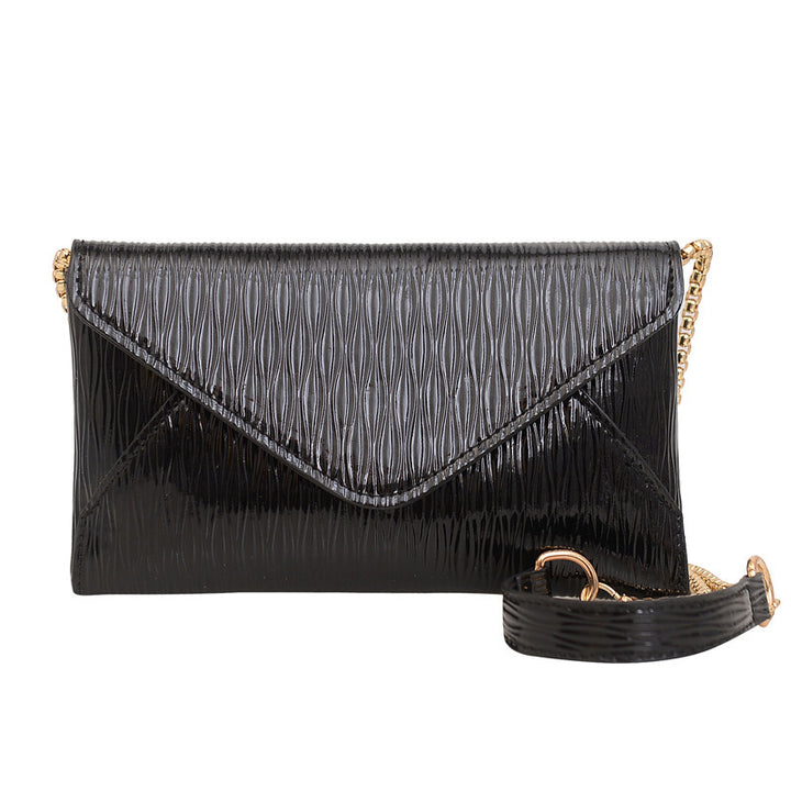 Damen Umhängetasche mit strukturiertem Design und verstellbarem Kettenriemen Nord Taschen