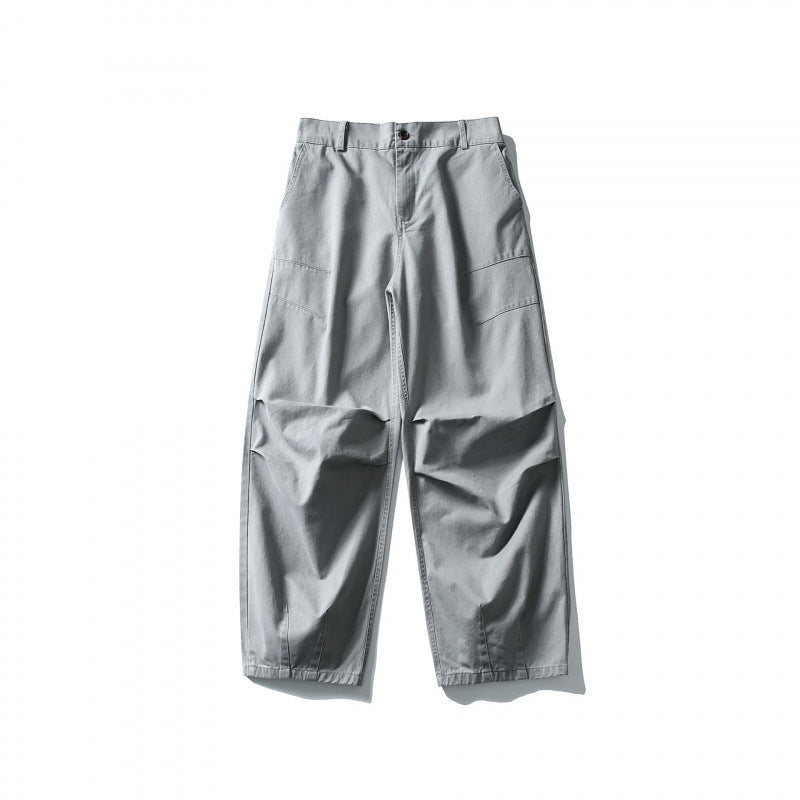 Unisex Weite Utility-Cargo-Hose im Relaxed-Fit mit Knieabnähern und elastischem Saum Nord Taschen