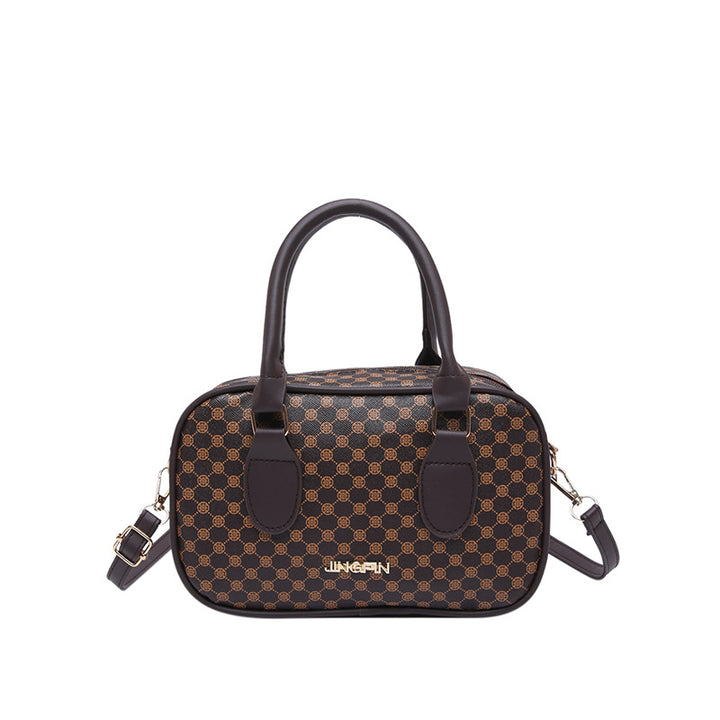 Damen Handtasche mit elegantem geometrischen Muster Nord Taschen
