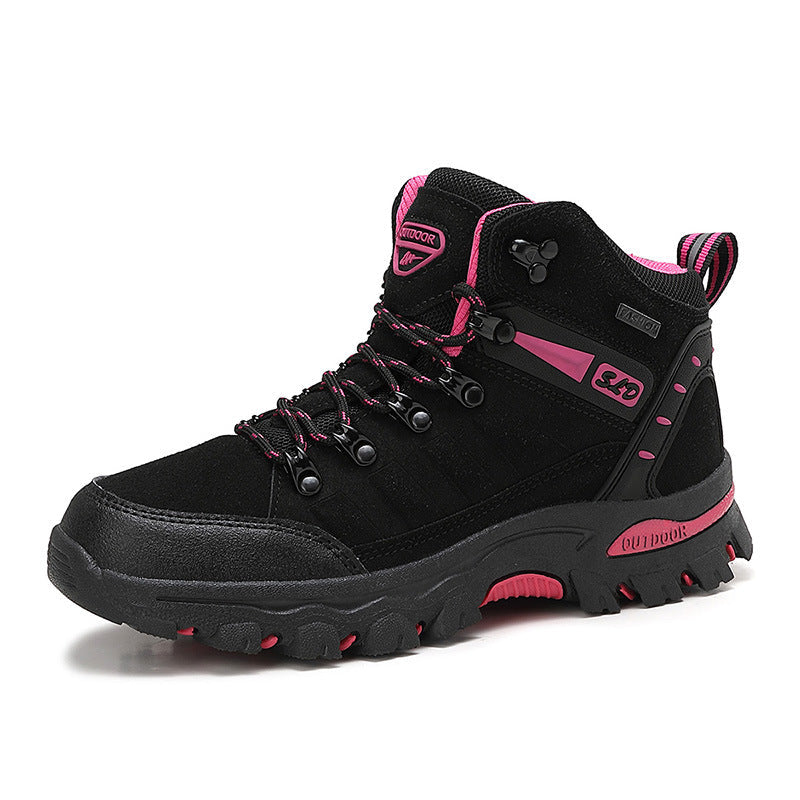 Damen Hochwertige und wasserdichte Wanderschuhe mit rutschfester Sohle und atmungsaktivem Obermaterial