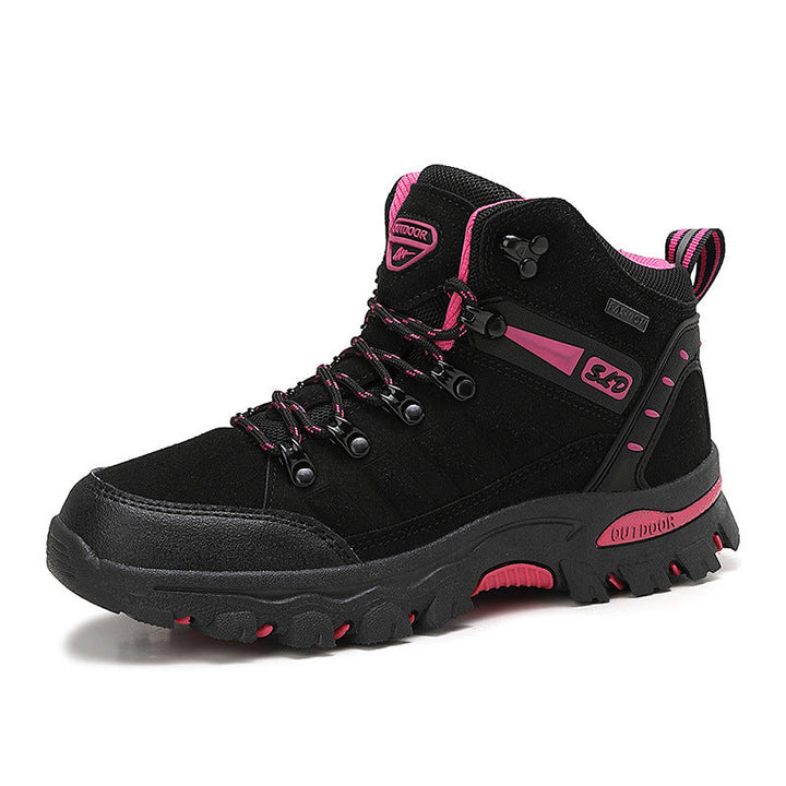 Damen Hochwertige und wasserdichte Wanderschuhe mit rutschfester Sohle und atmungsaktivem Obermaterial