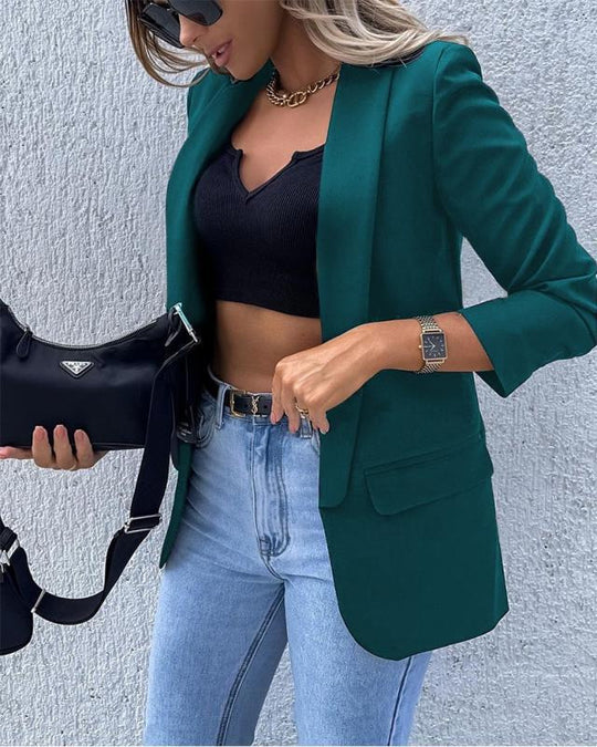 Damen Modischer Blazer Nord Taschen