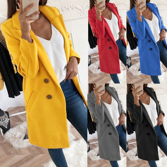 Damen Eleganter Oversize-Blazer Nord Taschen