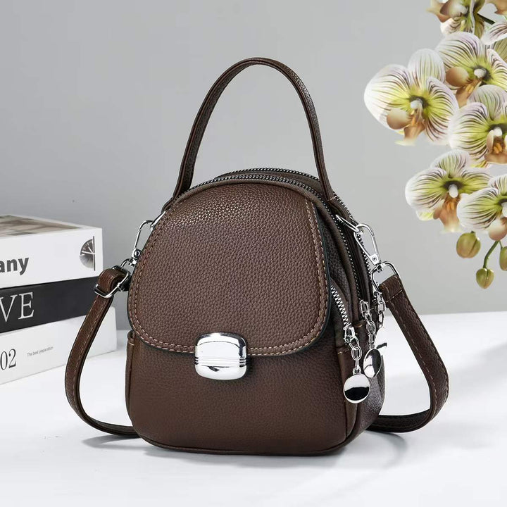 Damen Umhängetasche mit strukturiertem Design und praktischen Fächern Nord Taschen