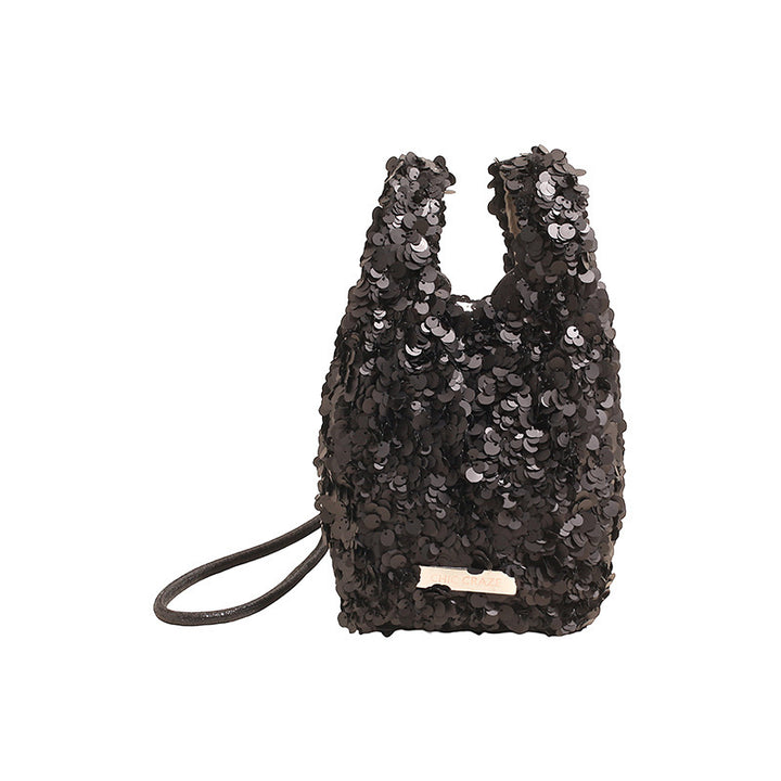 Damen Glitzertasche mit funkelnden Pailletten Nord Taschen