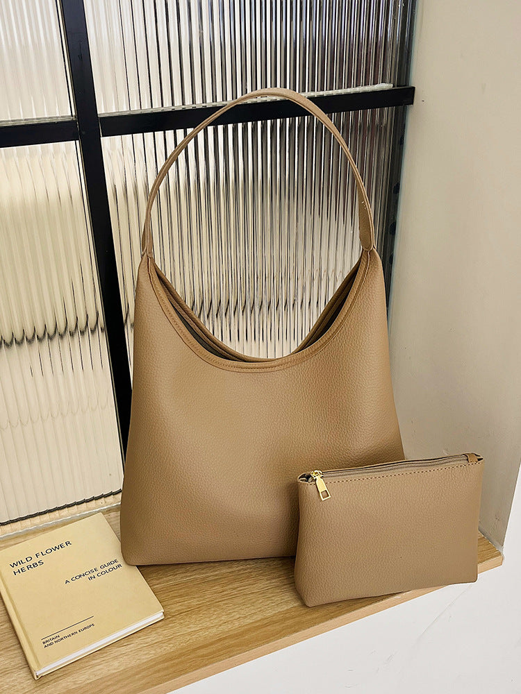 Damen moderne Henkeltasche aus strapazierfähigem Kunstleder Nord Taschen