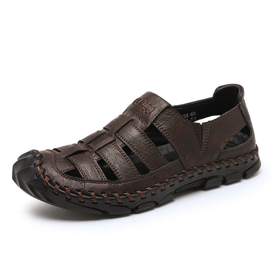 Herren Sandalen mit atmungsaktiven Riemen und rutschfester Sohle Nord Taschen
