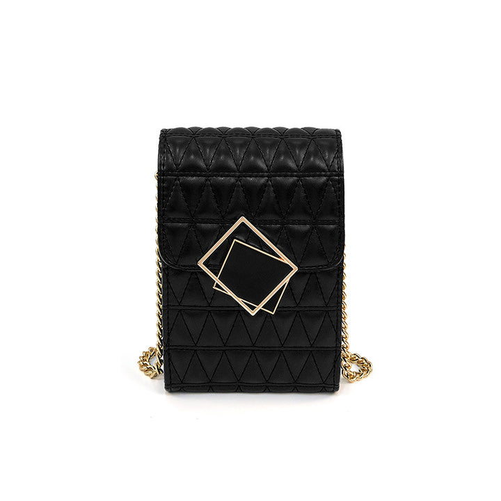Damen elegante Clutch-Tasche mit geometrischem Design Nord Taschen