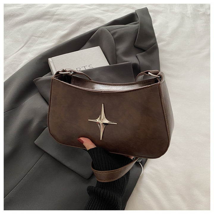 Damen elegante Umhängetasche mit funkelndem Verschluss Nord Taschen