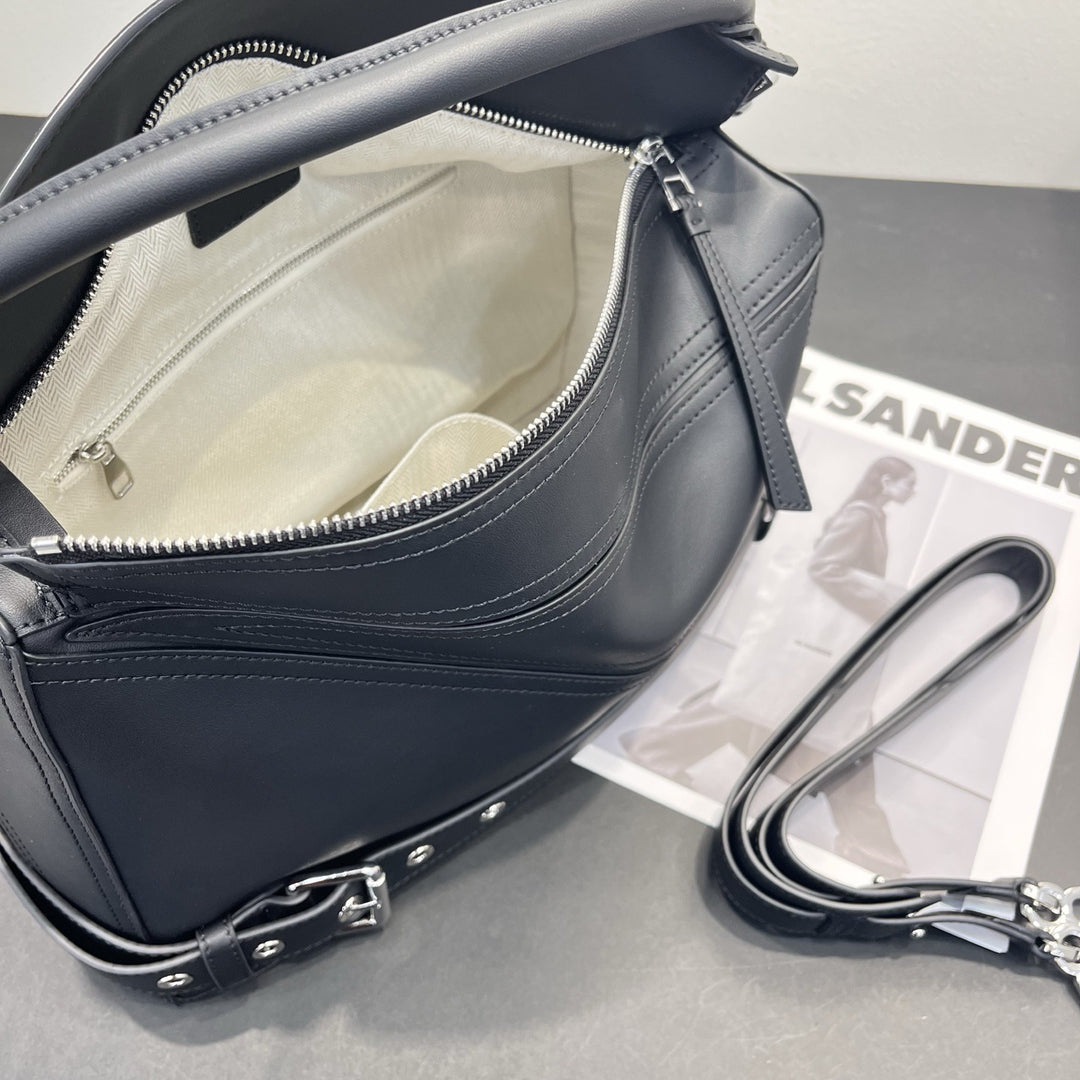 Damen elegante Ledertasche mit innovativem Design Nord Taschen