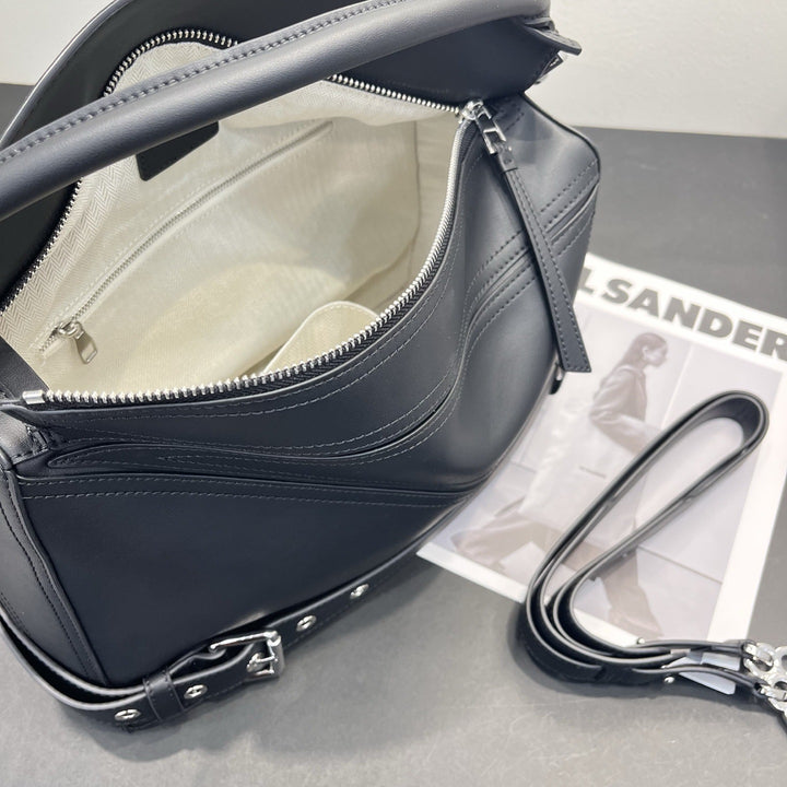 Damen elegante Ledertasche mit innovativem Design Nord Taschen