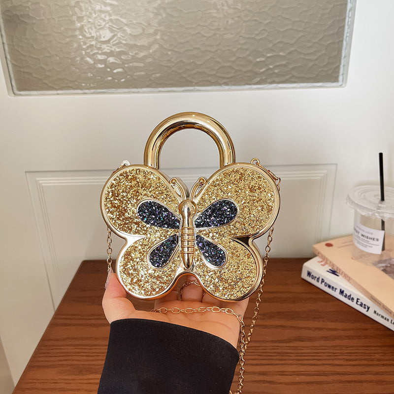 Damen Glamouröse Handtasche im Schmetterlingsdesign Nord Taschen