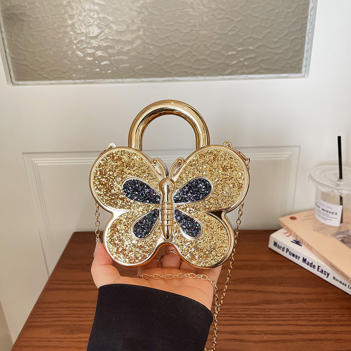 Damen Glamouröse Handtasche im Schmetterlingsdesign Nord Taschen