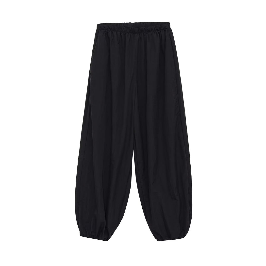 Damen Leichtgewichtige Ballonhose mit elastischem Bund und Kordelabschluss Nord Taschen