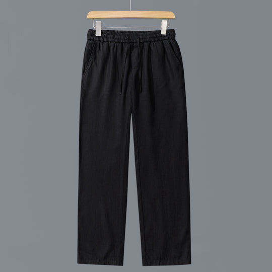 Herren Lässige Baumwoll-Chino mit elastischem Bund und Kordelzug Nord Taschen