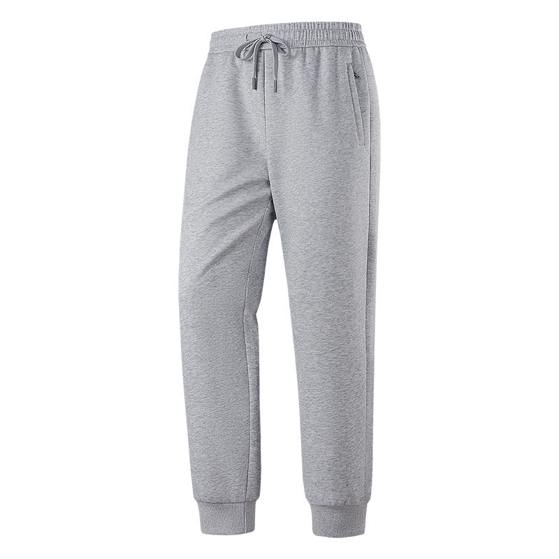 Herren Slim-Fit Freizeithose aus atmungsaktivem Funktionsfleece mit Kordelbund, Reißverschlusstaschen & Rippbündchen Nord Taschen