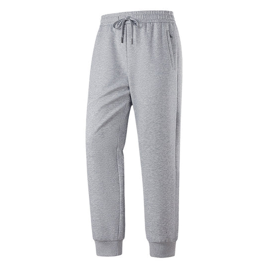 Herren Slim-Fit Freizeithose aus atmungsaktivem Funktionsfleece mit Kordelbund, Reißverschlusstaschen & Rippbündchen Nord Taschen