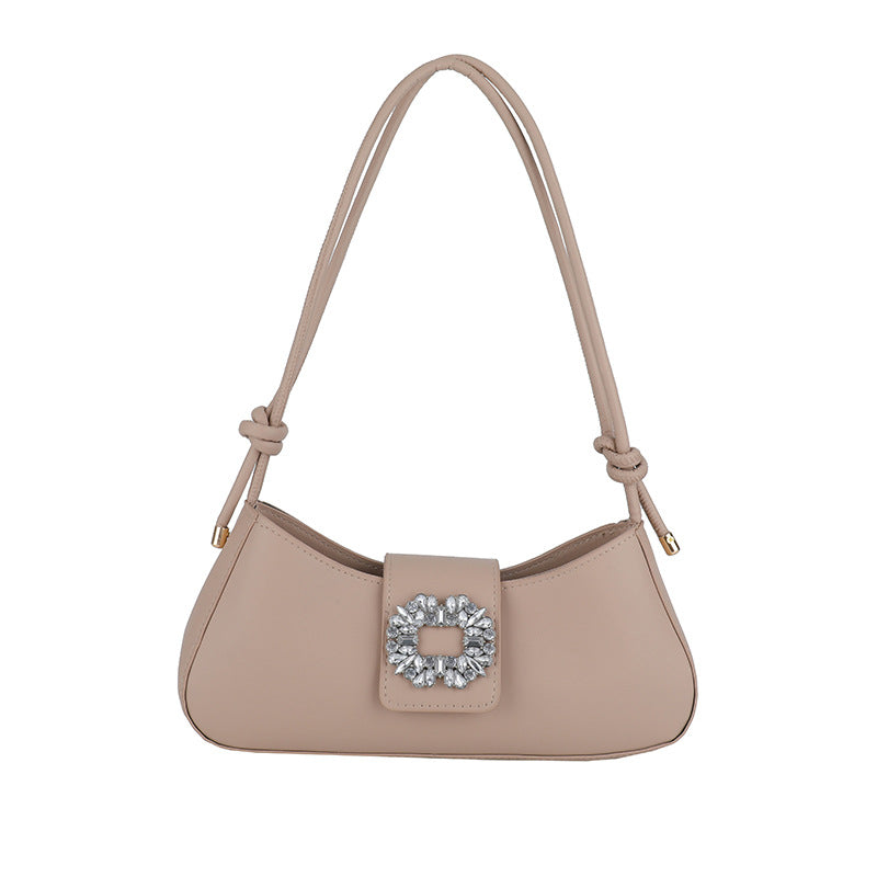 Damen modische Schultertasche mit funkelndem Clipverschluss Nord Taschen
