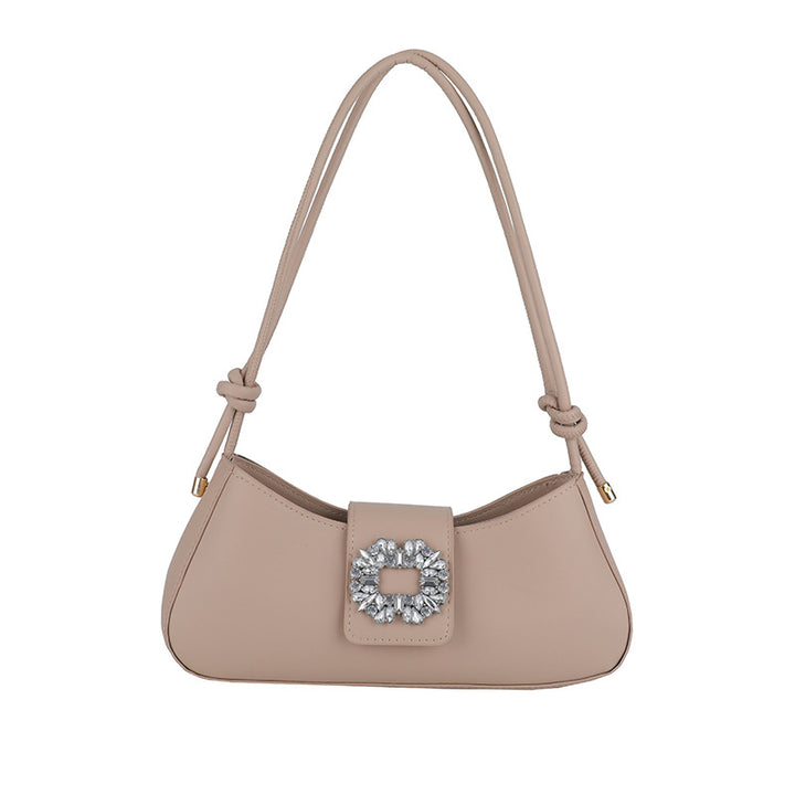 Damen modische Schultertasche mit funkelndem Clipverschluss Nord Taschen
