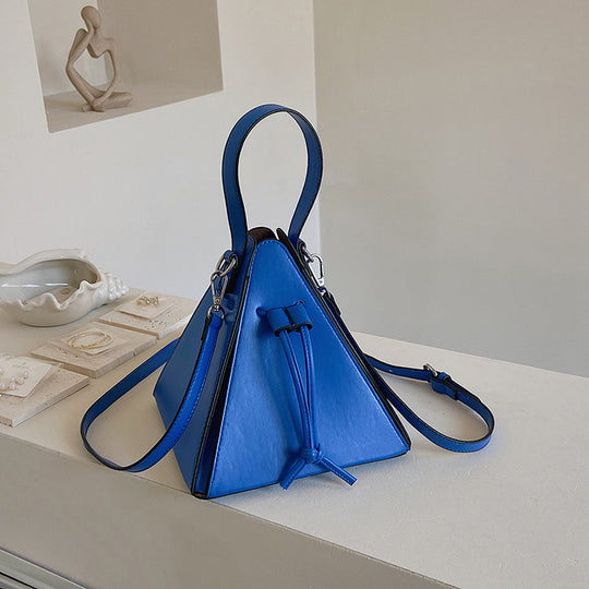 Damen geometrische Hobo-Tasche mit verstellbarem Schulterriemen und stilvollem Kordelzug Nord Taschen
