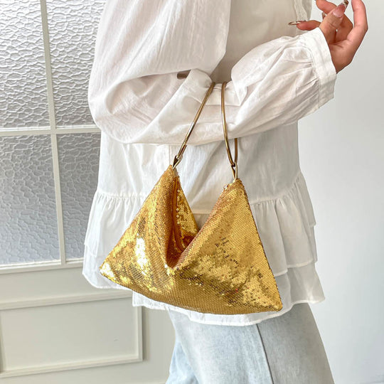Damen glamouröse Glitzerhandtasche Nord Taschen