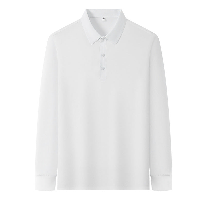 Herren Poloshirt mit langen Ärmeln Nord Taschen