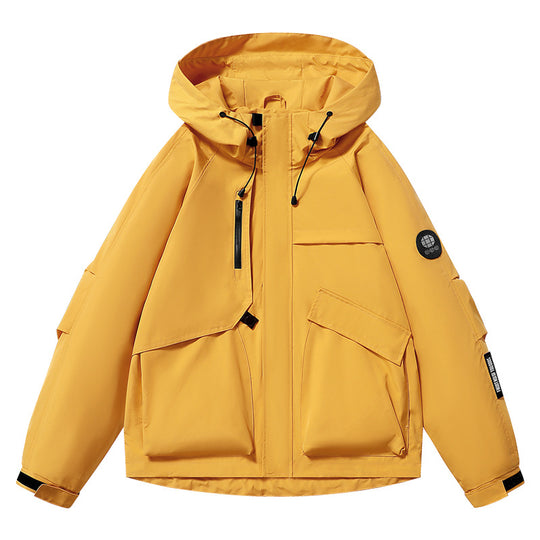 Damen Utility-Softshelljacke mit Kapuze, wasserabweisender Membran und Multifunktionstaschen Nord Taschen