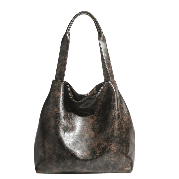 Damen Hobo-Tasche aus hochwertigem Kunstleder mit elegantem, geschwungenem Design Nord Taschen