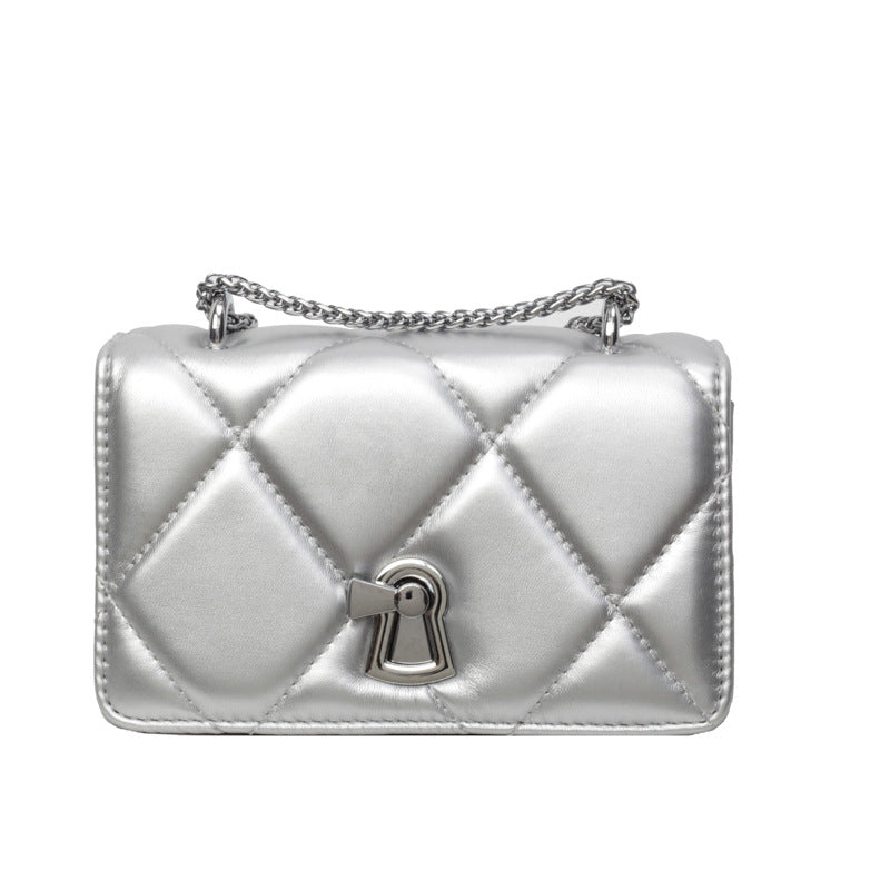 Damen elegante Mini-Handtasche mit auffälligem Steppmuster Nord Taschen