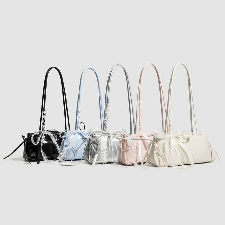 Damen modische Handtasche mit kunstvollen Riemen Nord Taschen