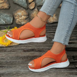 Damen Atmungsaktive Sandalen mit flexiblem Riemendesign und komfortabler Sohle Nord Taschen