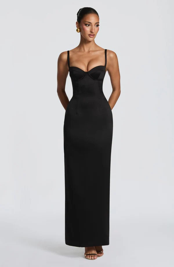 Damen Elegantes Ballkleid mit figurformendem Design