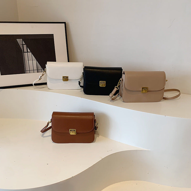 Damen elegante Umhängetasche mit edlem Verschluss Nord Taschen