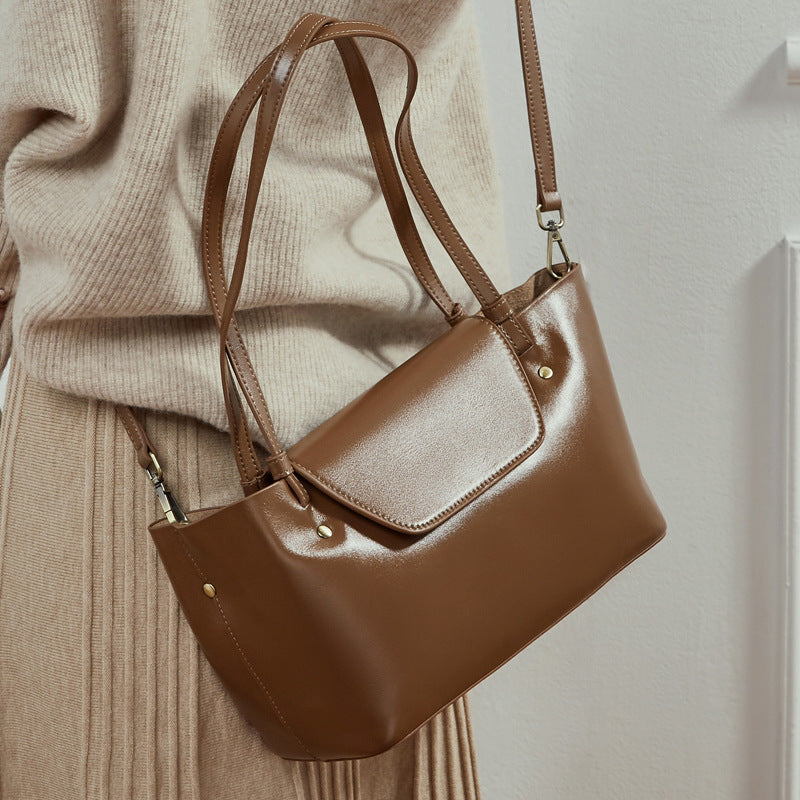 Damen Designer-Handtasche mit vielseitigem Innenlayout Nord Taschen
