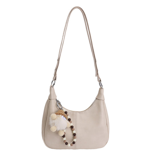 Damen Hobo-Tasche mit niedlichen Anhängern und verstellbarem Schulterriemen Nord Taschen
