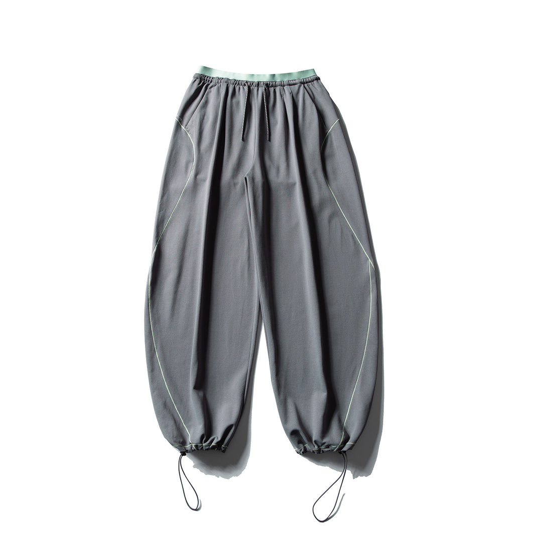Unisex Weite Ballon-Jogginghose mit Kontrastpaspeln und verstellbaren Saumkordeln Nord Taschen