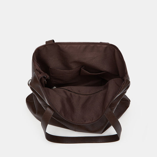 Damen Tragetasche mit eleganter Struktur und praktischem Außenfach Nord Taschen